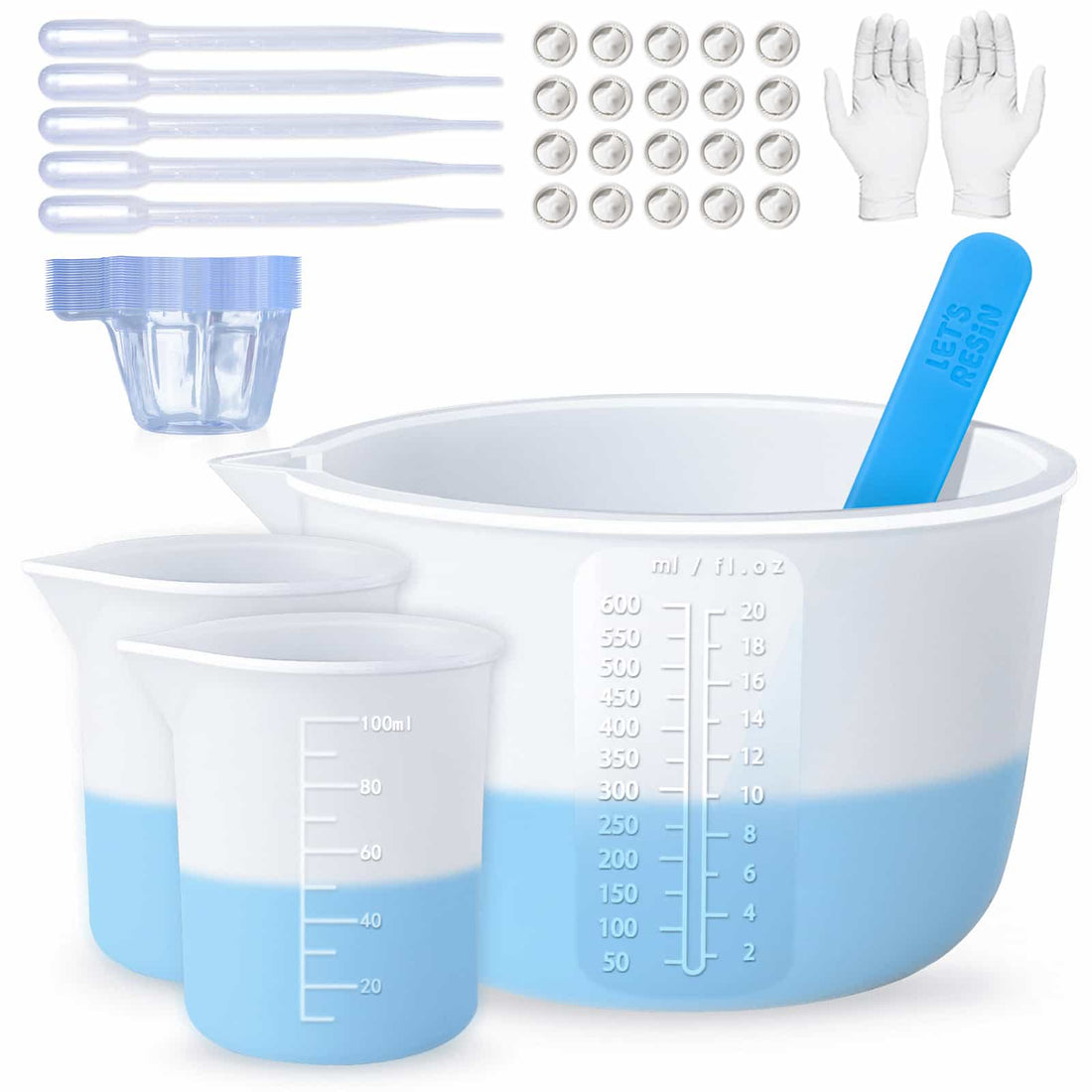 Epoxy Resin Kit – Resin Kit with Silicone Spatula, Mixing Cup and Spre –  HavenLab