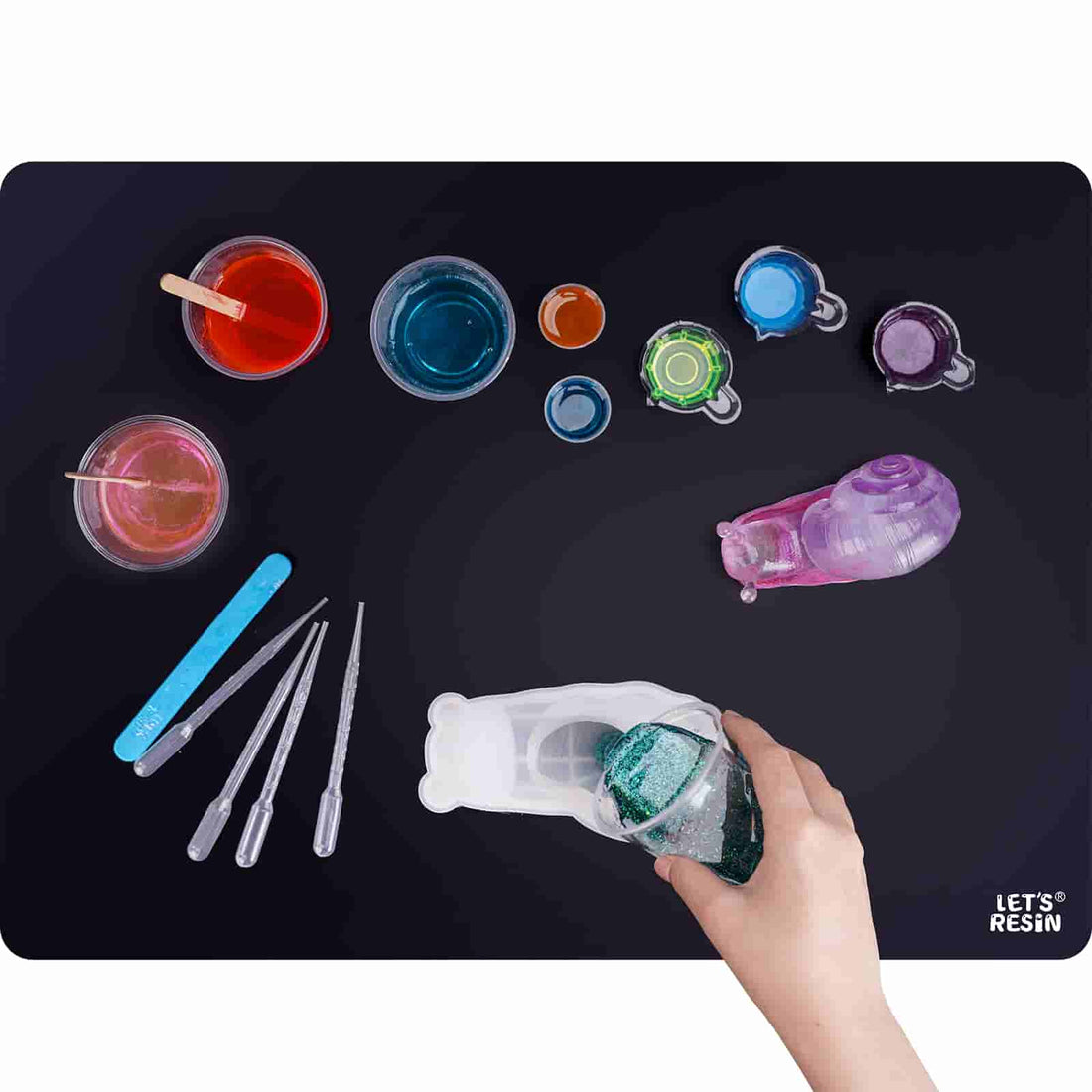 Extra Large Silicone Mat for Crafts - 36'' x 24'' – Let's Resin