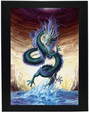Dragon 3D Picture size 14x18  (MINIMUM OF 4) - 3ComHub