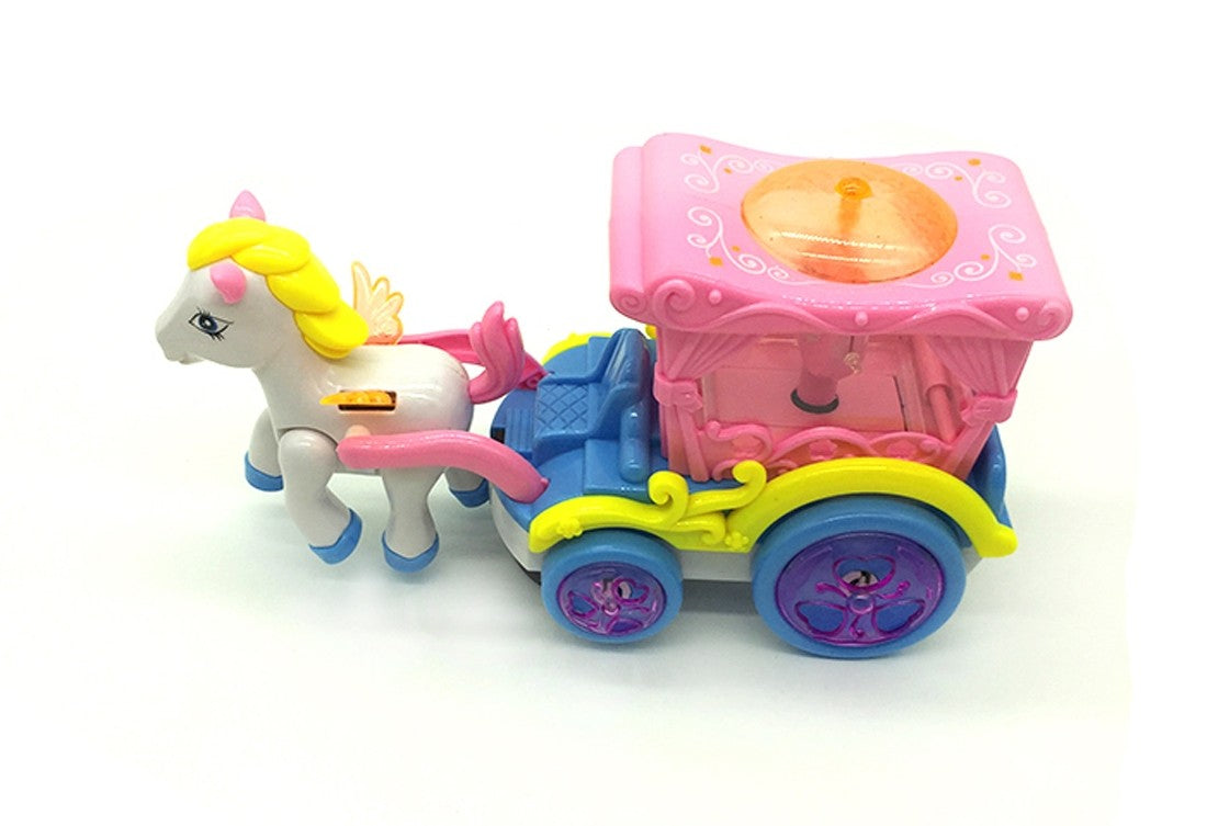 Walking Horse And Carriage With Lights And Sound (available for purchase in increments of 1)