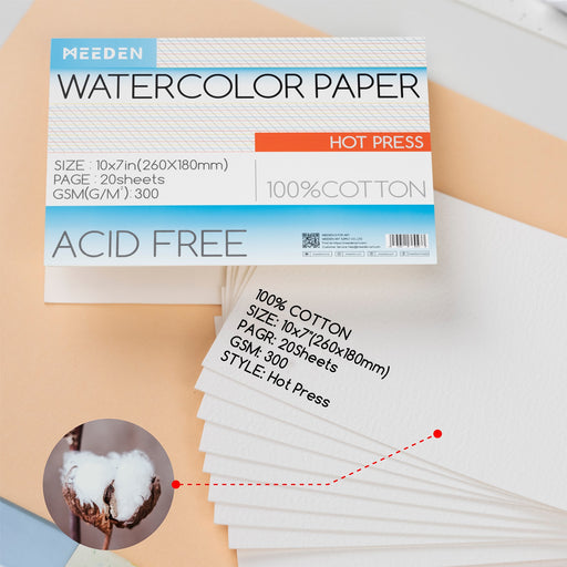 Meeden Watercolor Paper Pad Cold Press Acid free Watercolor - Temu