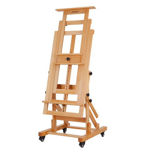 MEEDEN Extra Large H-Frame Heavy Duty Easel