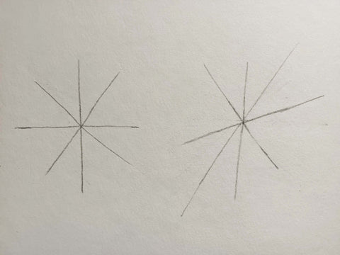 How to draw a spider web easy
