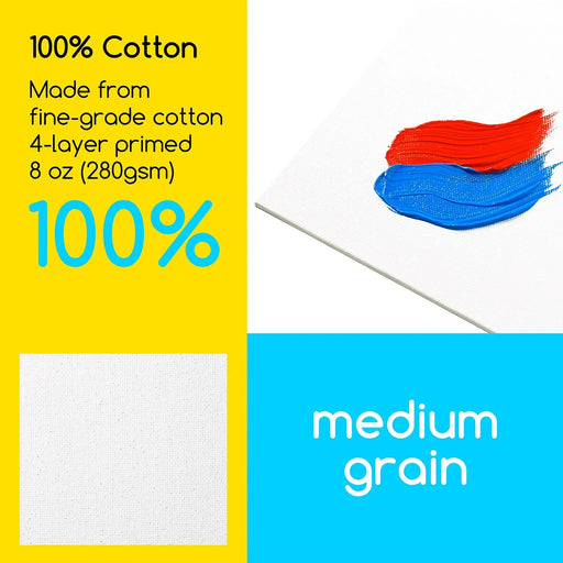 MEEDEN 10x7 Cold Press Watercolor Paper Pad 20 Sheets