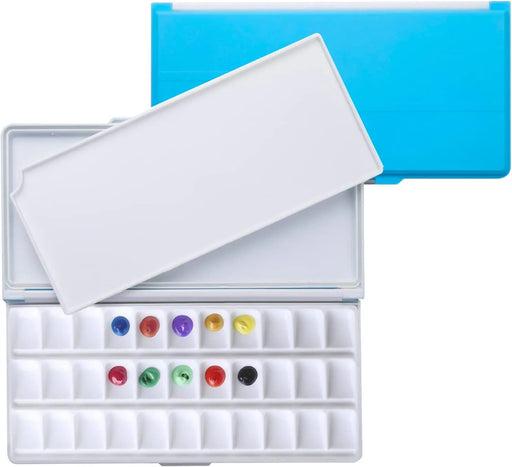 MEEDEN Airtight Leakproof Watercolor Palette Travel Paint Tray 33