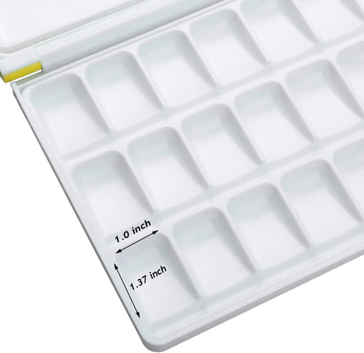 MEEDEN Airtight Leakproof Watercolor Palette Travel Paint Tray — MEEDEN ART