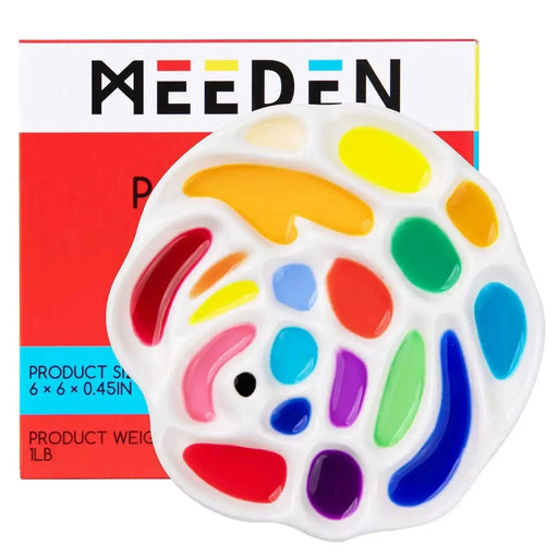 MEEDEN Ceramic Paint Tray Palette - MEEDEN Art