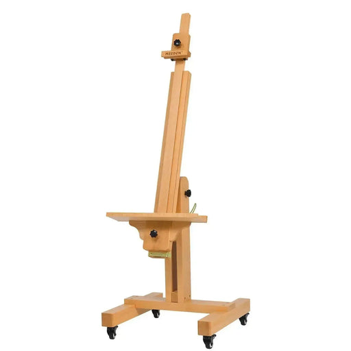 MEEDEN Easel Stand for Display, 64 inch Wooden Tripod Artist Floor Easel for Wedding Sign, Display Easel Stand for Posters, Signs, Pictures, Walnut