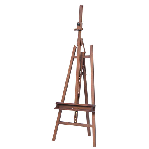 ARTIFY Large A-Frame Adjustable Painters Easel, Solid Beechwood Easel,  Studio Easel with Brush Holder for Adults