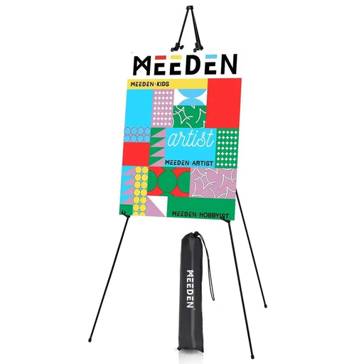 MEEDEN Easel Stand for Painting, Wooden Easel, Art Easel, Solid Beech Wood  Easel, Painting Easel for Adults, Adjustable Easel from 57-76and Working
