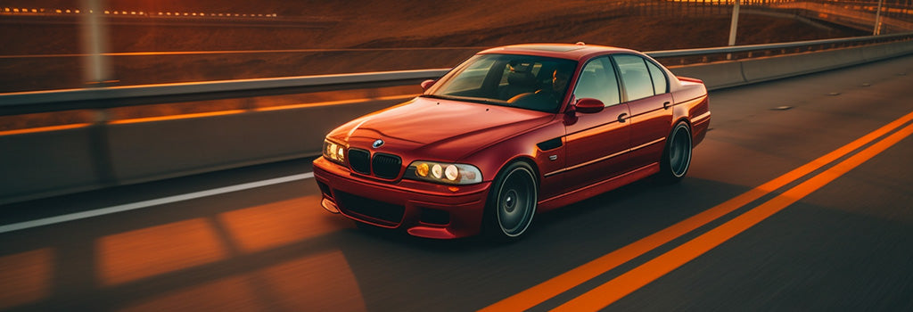 E39 M5 on the Freeway