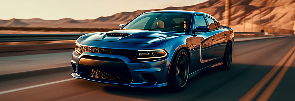 Blue Charger Hellcat