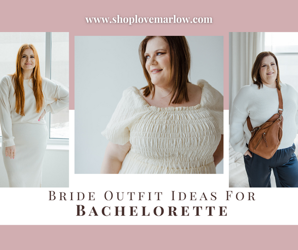 White Bachelorette Party styles from Love Marlow