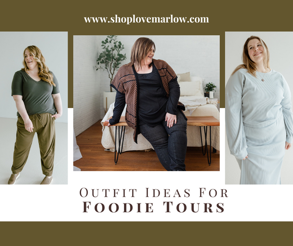 Outfit ideas for a foodie tour vacation or getaway