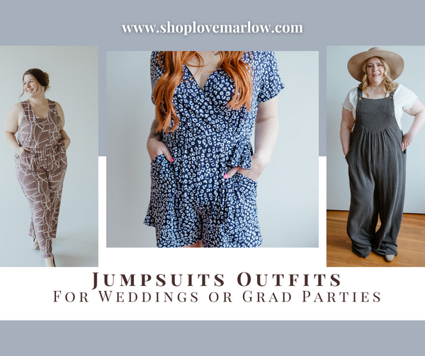 Three jumpsuit outfit ideas