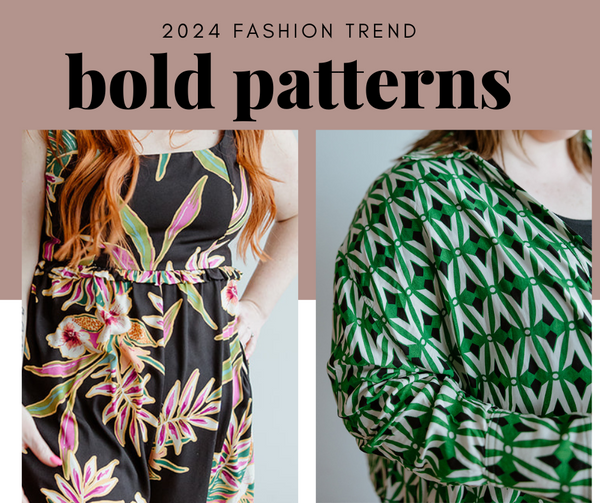 2024 Fashion Trend: Bold Patterns