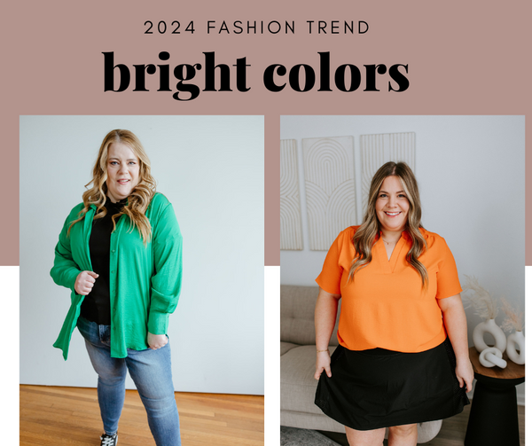 2024 Fashion Trend: Bright Colors