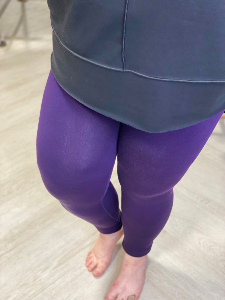 Moto Leggings Set (Eggplant) – S. Nicole Collections