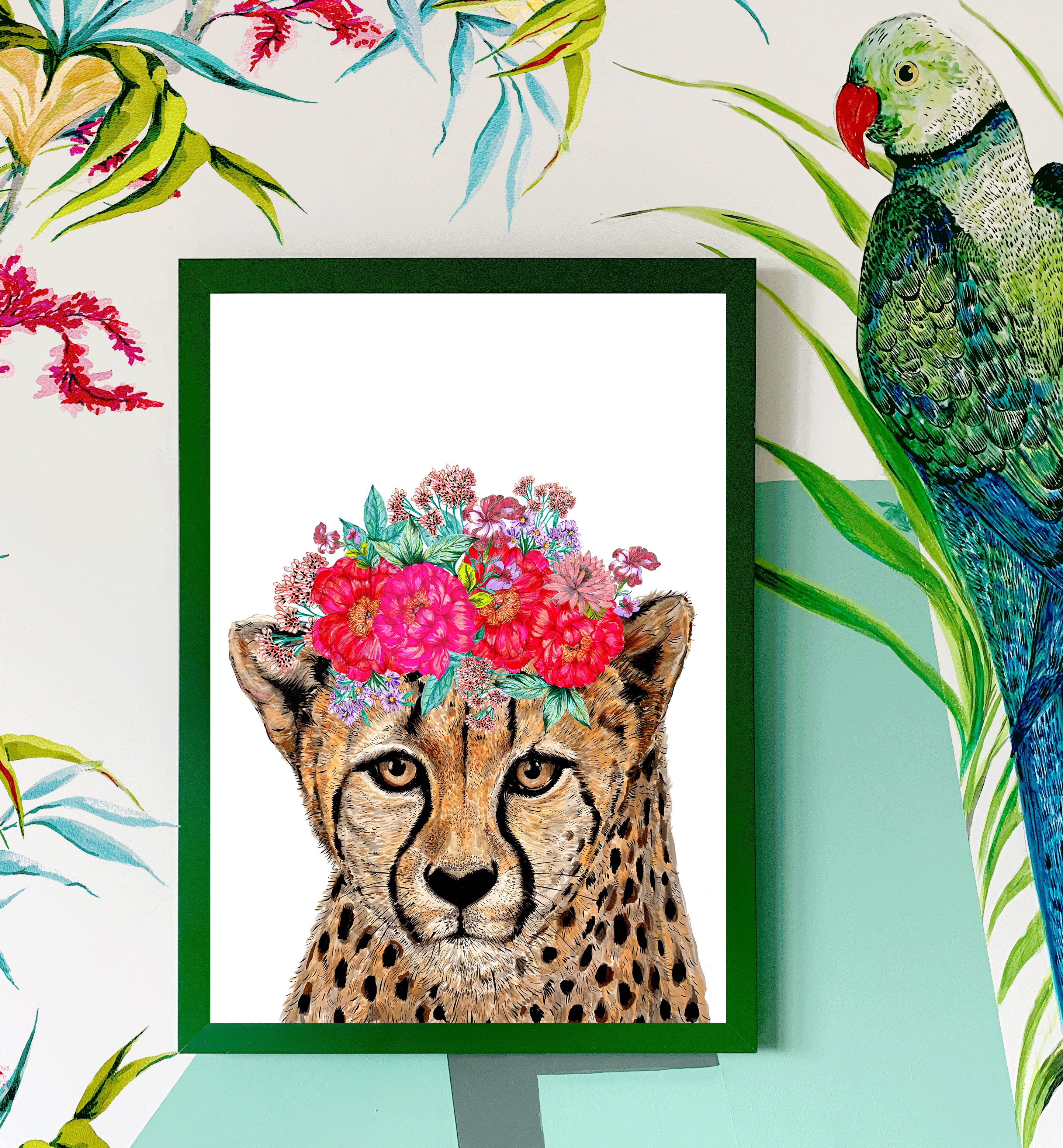 Cheetah Giclée Print – Max Made Me Do It