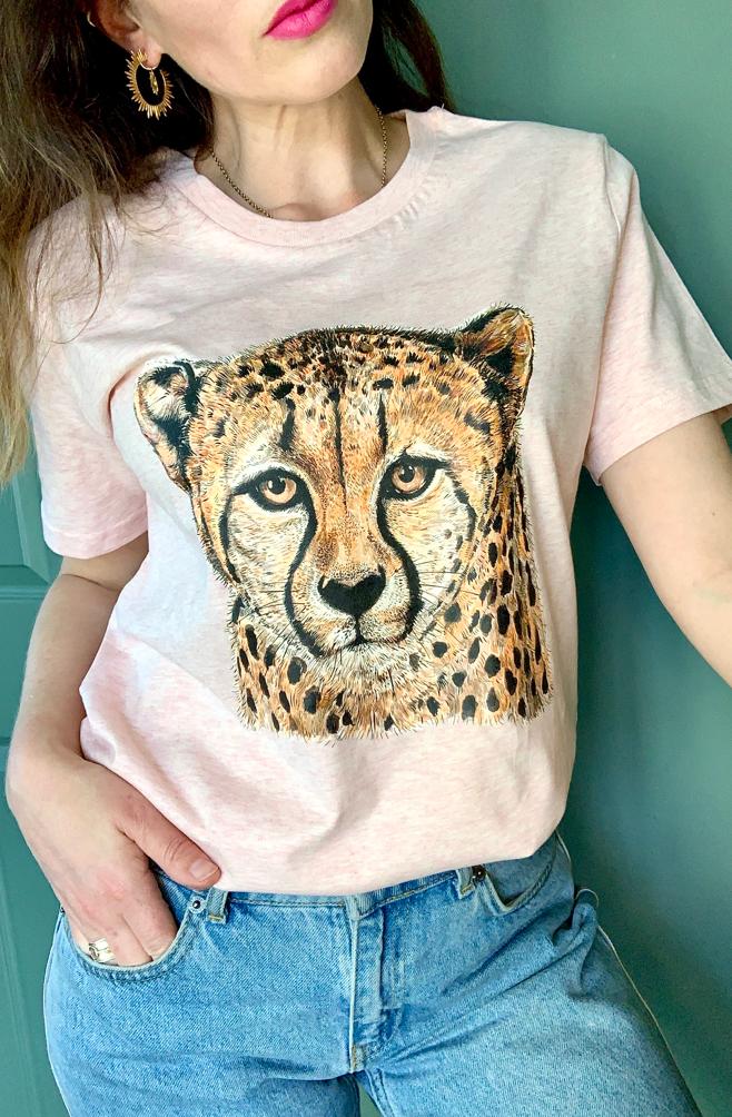 cheetah t shirt