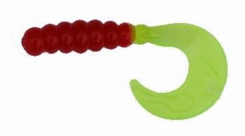 Big Bite Baits FG210 2 in. Fat Grub, Yellow Jacket - Pack of 10