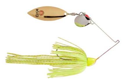 Strike King Bitsy Titanium Elite 1-8oz Chartreuse-Gold - Bass Fishing Hub