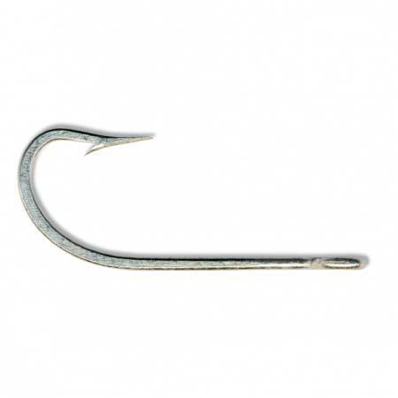 10pk Mustad Needle Eye Hooks 3412C-DT Big Game O'Shaughnessy 2X Strong Hook  