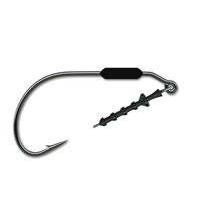 Mustad Salt Water Snelled Fishing Hooks Size 7/0 40lb Test Made in Norway 2  Pack 