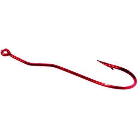 Tru Turn Cricket Hook Red Size 6 5ct - Bass Fishing Hub