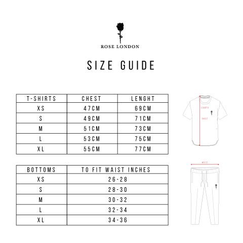 Sizing guide - 55 Collection