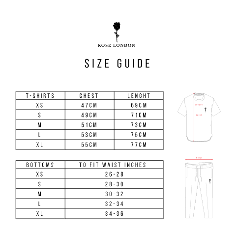 Size Guide – Rose London