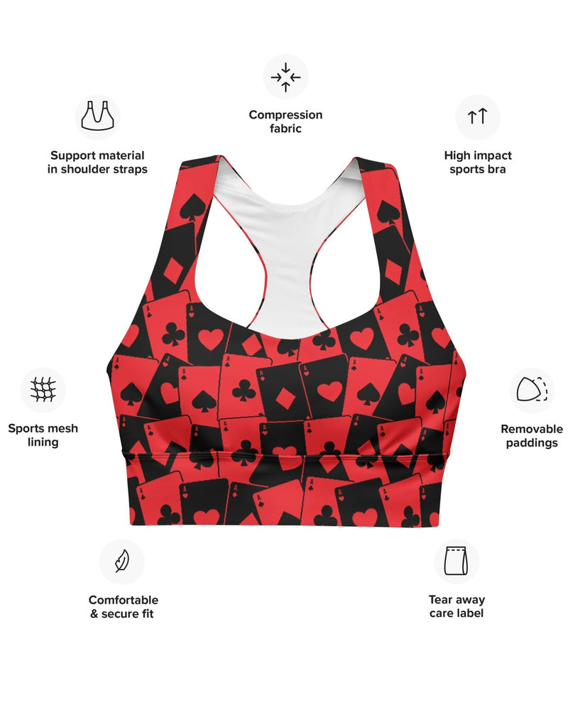 Ace Of Hearts Longline Top - One Stop Rave