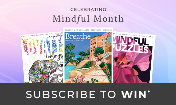 Mindful Month Subscribe to Win Promotion