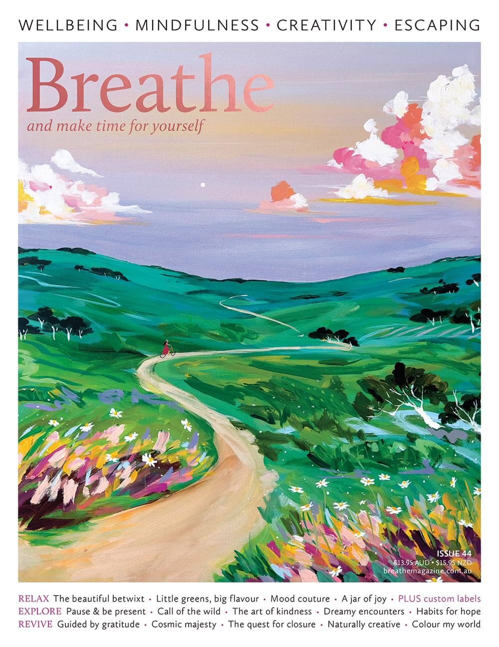 Breathe Magazine magazine cover
