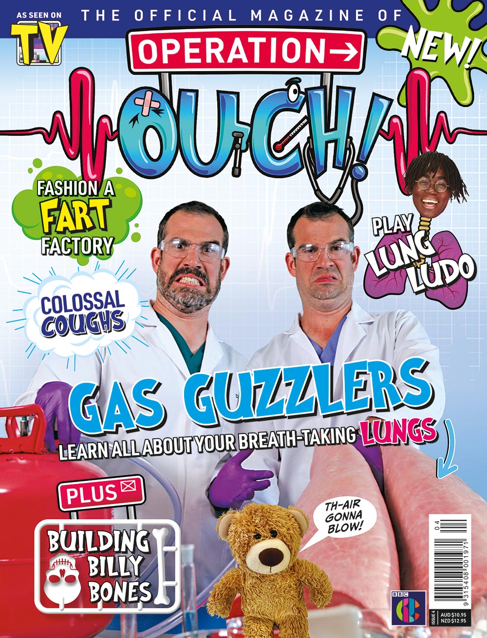 Operation Ouch magazine cover