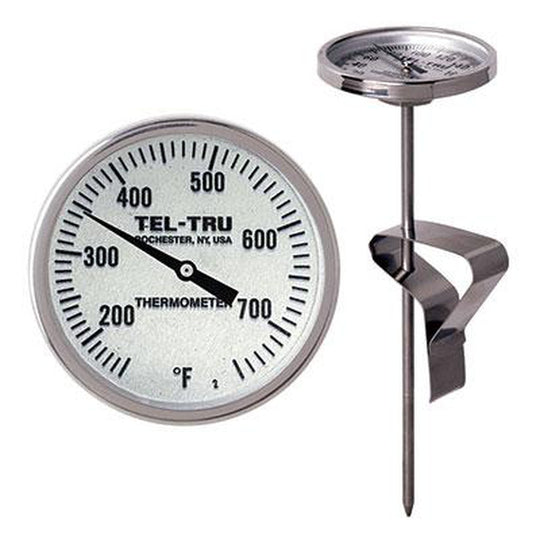 Tel-Tru BQ500R Calibratable Grill Thermometer - 2.5