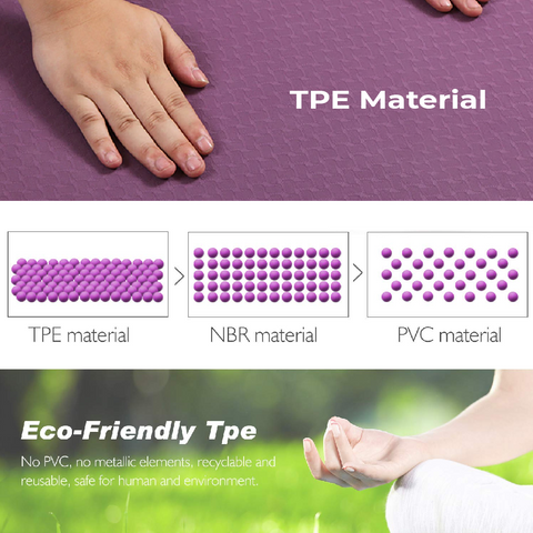 Yoga Mat Tpe Material Kenzily