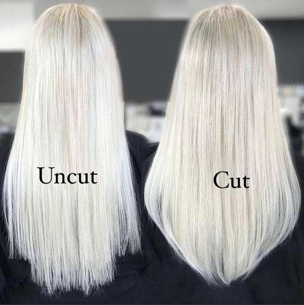 cut and uncut hair extensions