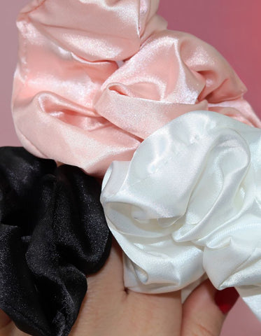 Best selling silk scrunchies by Sleek'e