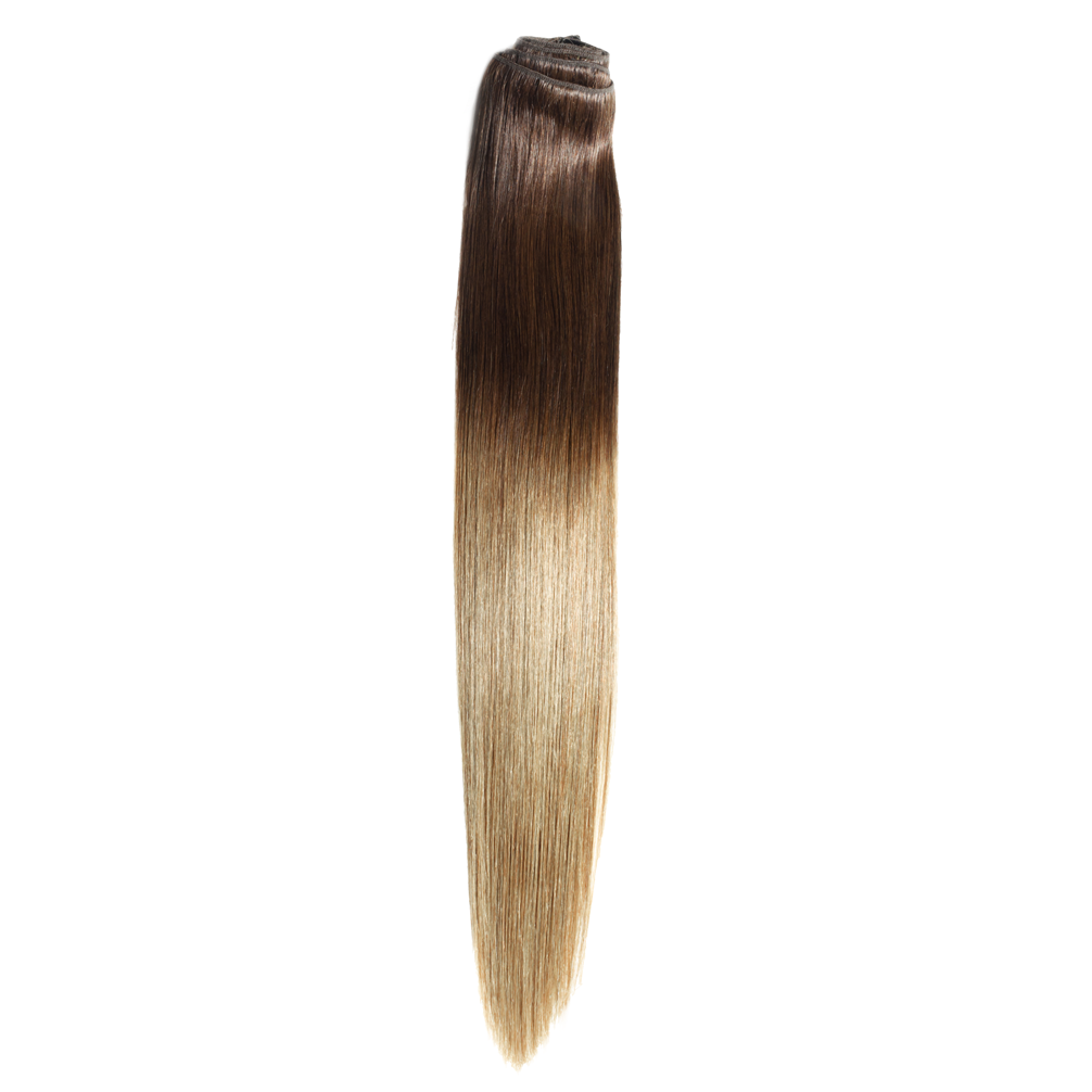 e hair extensions clip in