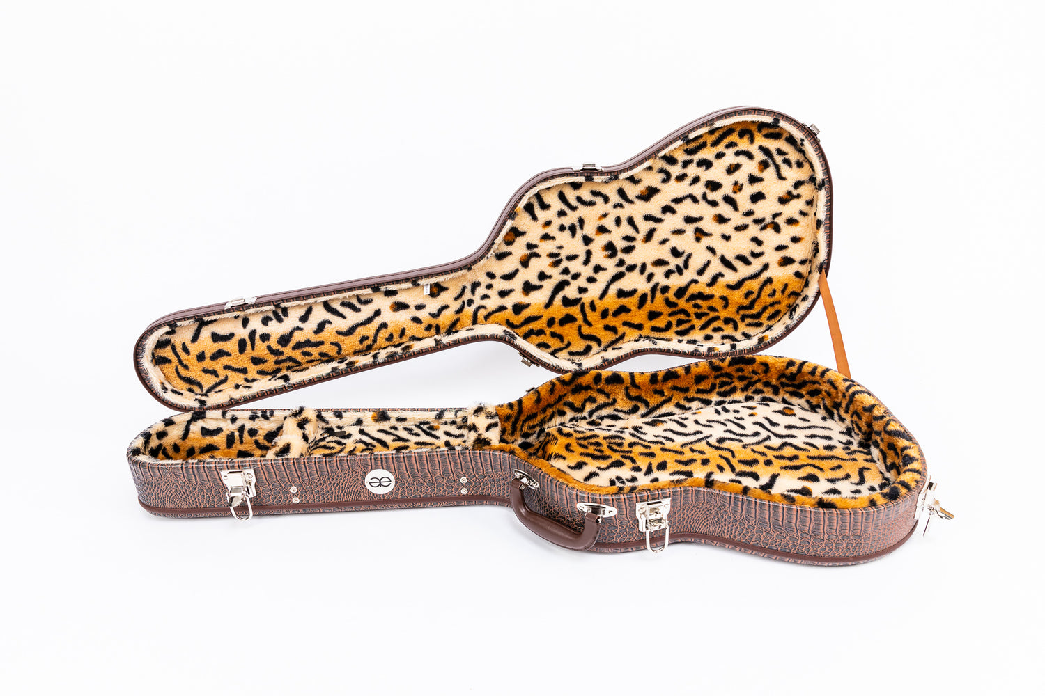 leopard guitar case