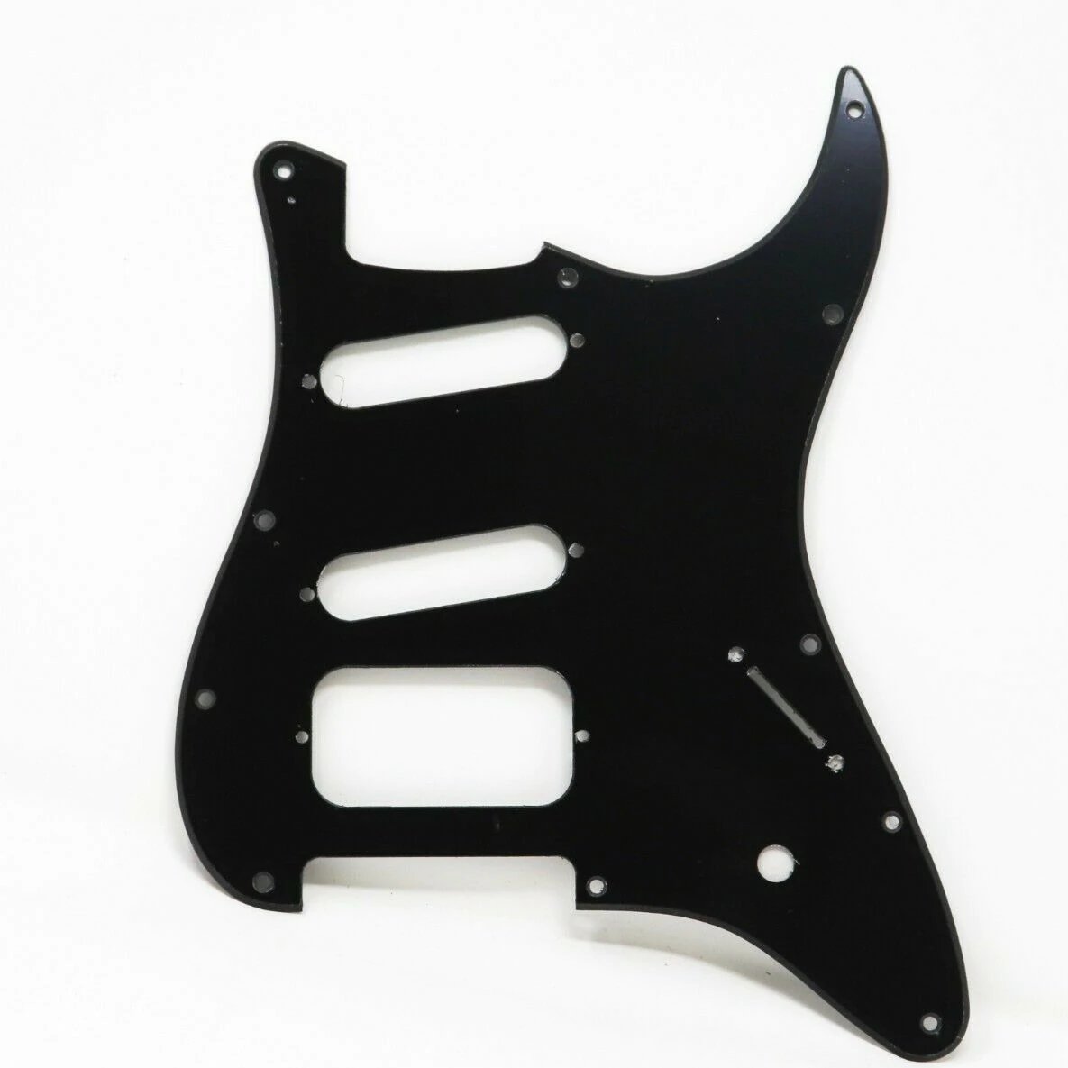 Jake E Lee Style Black Pickguard for S-Style Guitar SSH