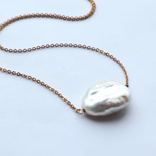 Load image into Gallery viewer, freshwater organic gold plated chain