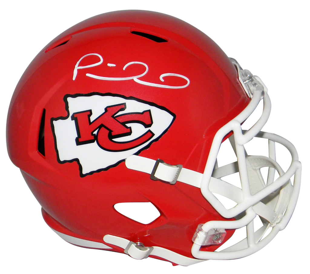 patrick mahomes helmet signed