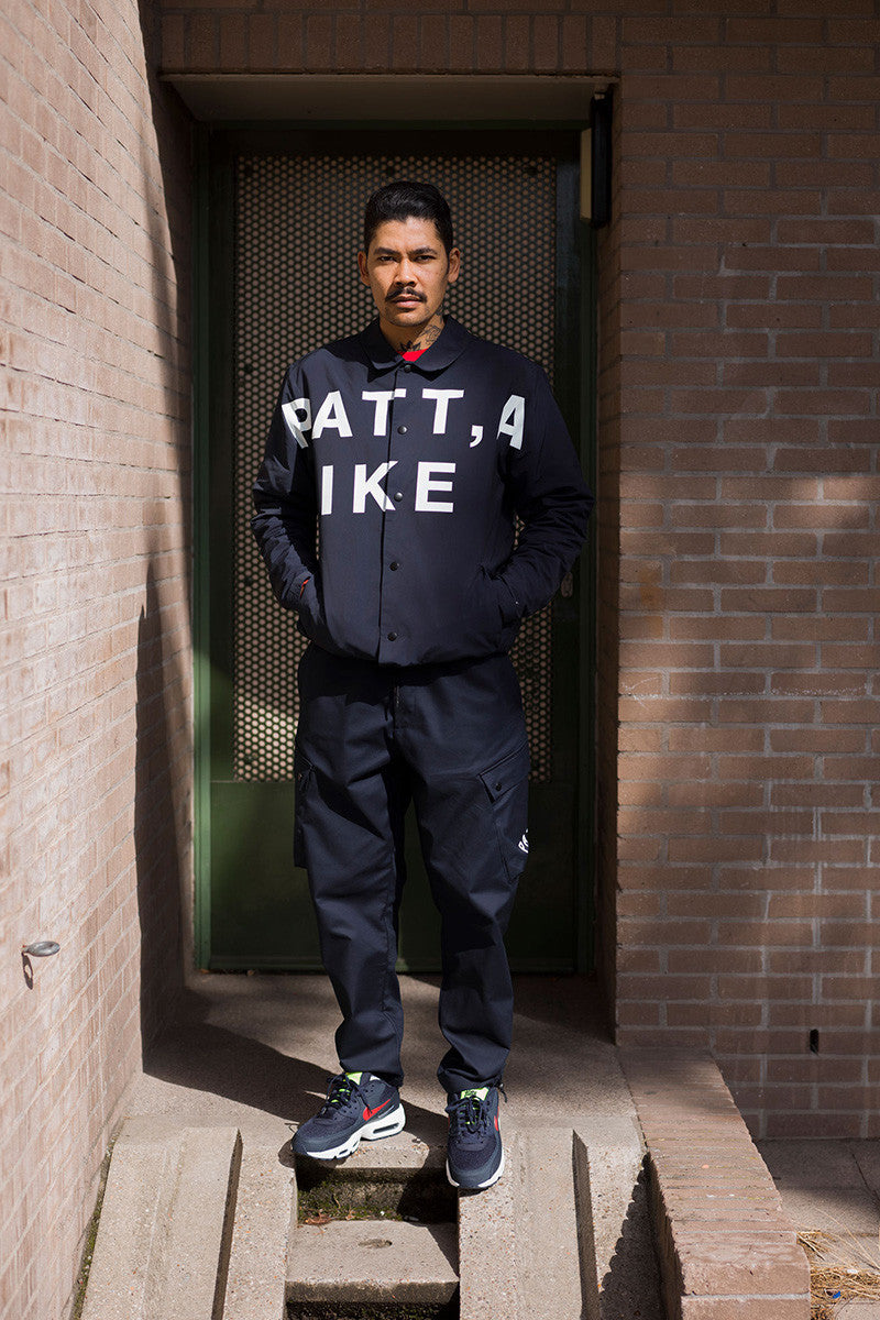 patta nike coach jacket