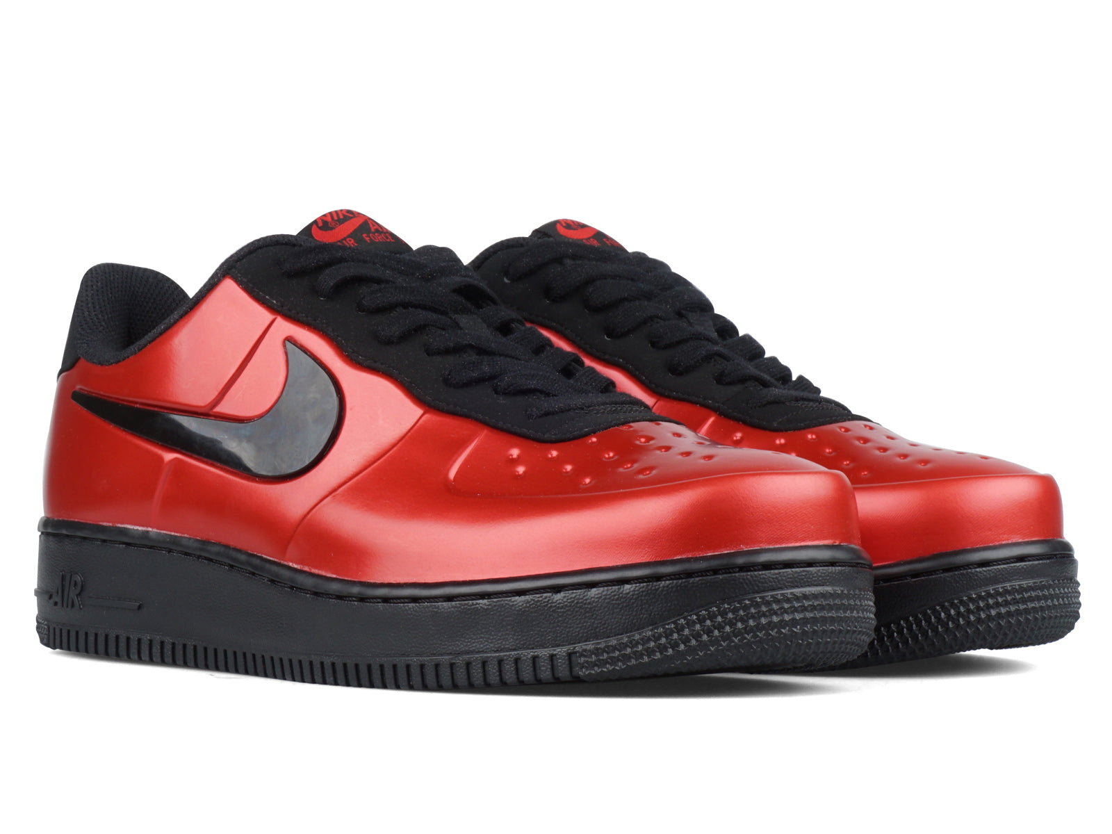 nike air force 1 foamposite cupsole red