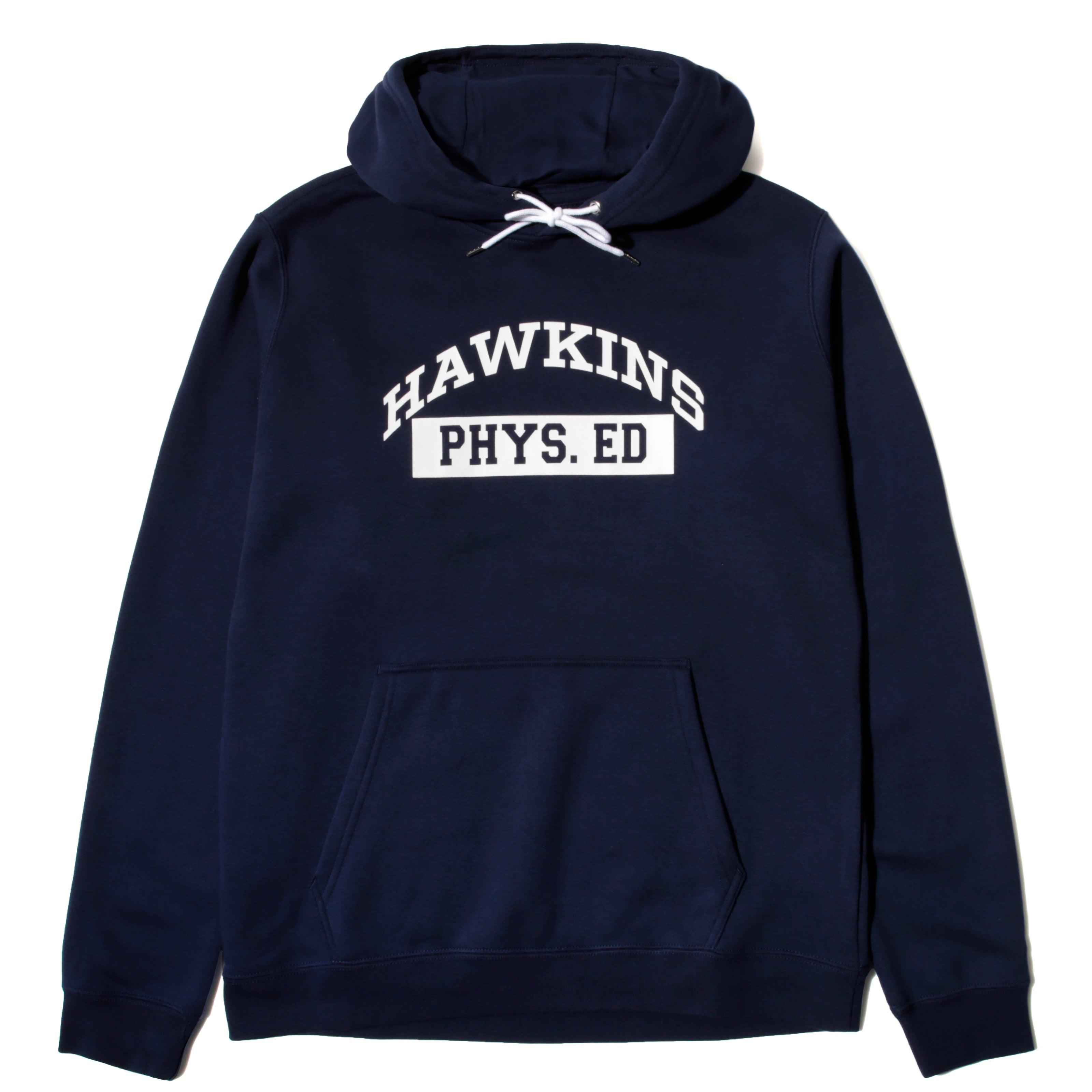 nike x stranger things hawkins high hoodie navy