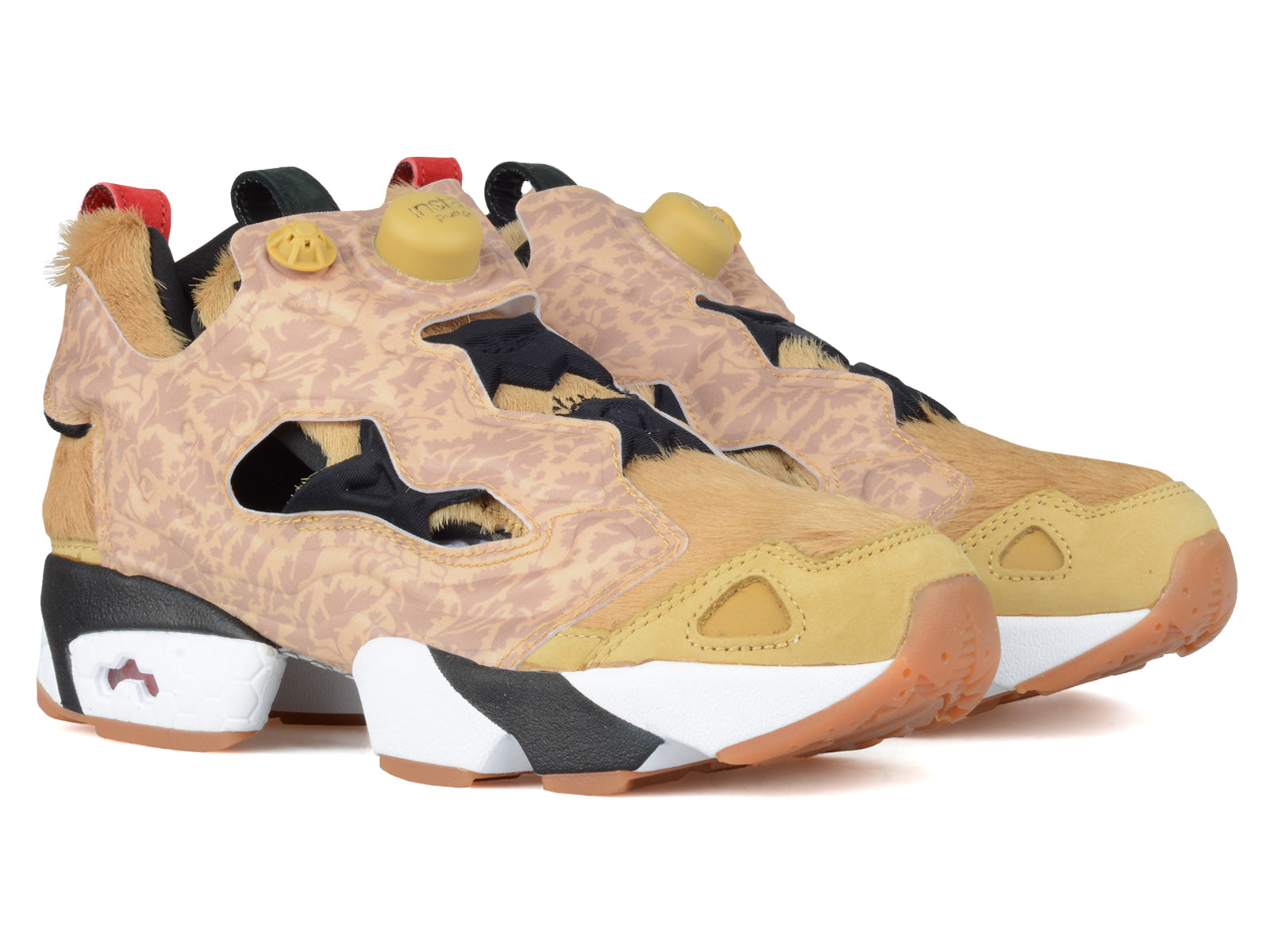 reebok instapump gold