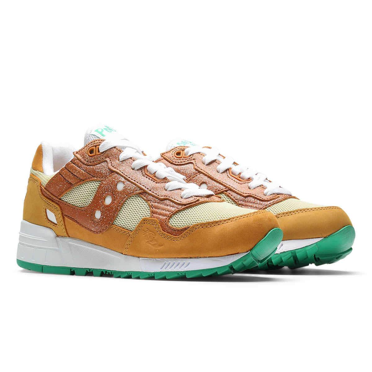 saucony x sneaker politics x cafe du monde shadow 5000