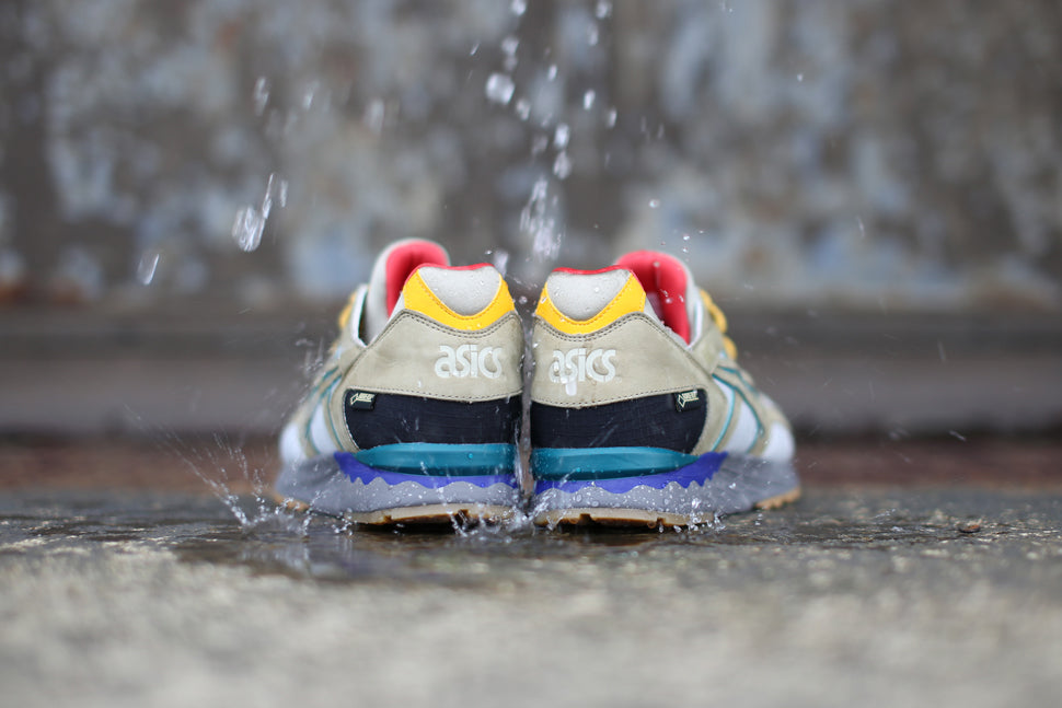 asics gel lyte v 5 vapor blue/olive grey bodega